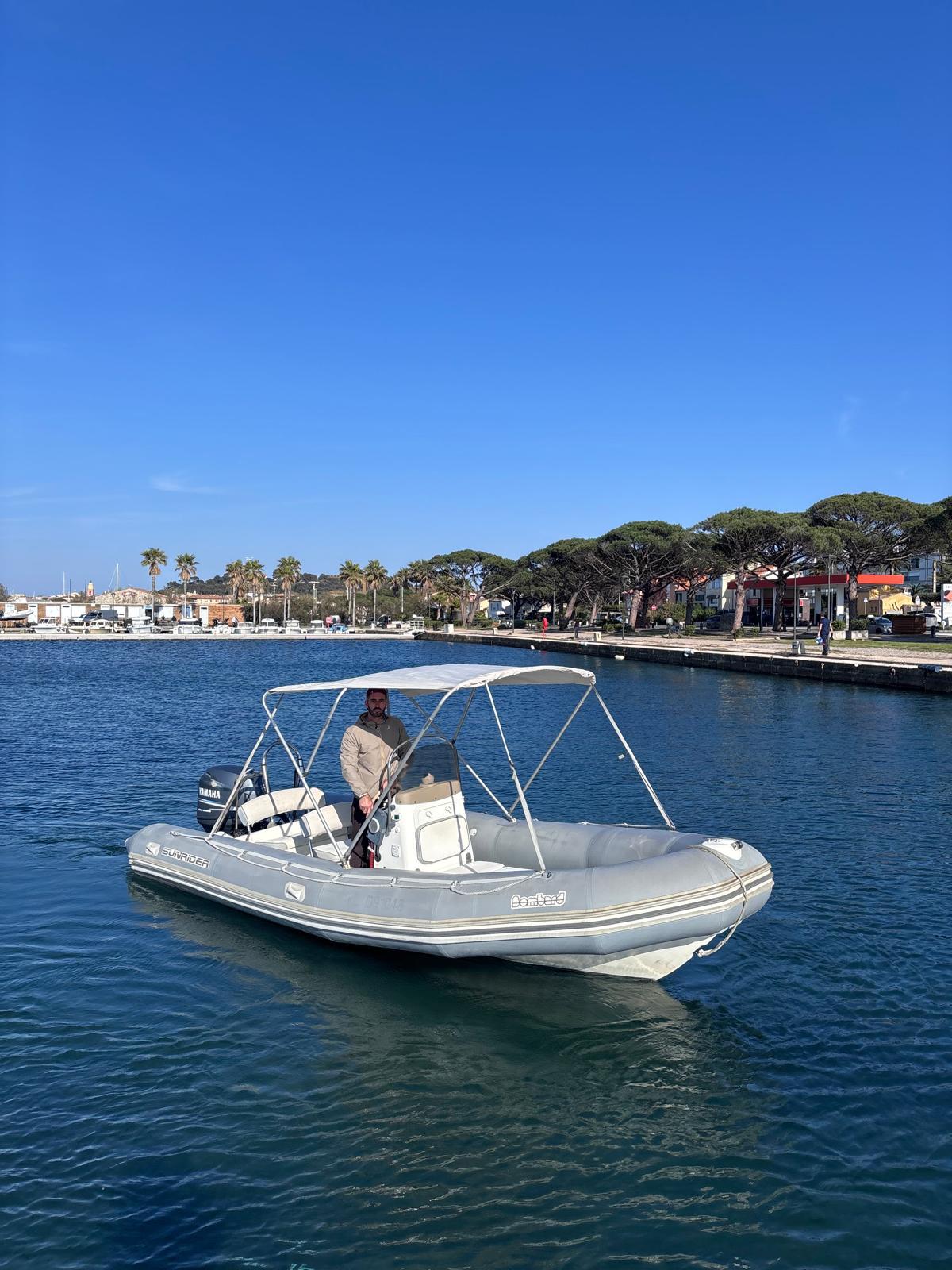 Bombard 6,5m en navigation